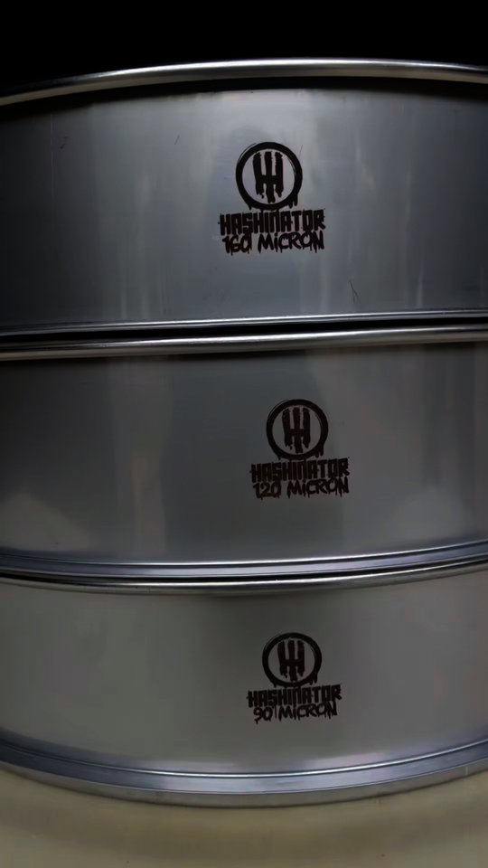 Stainless Steel Hash Collection Sieves — True Micron Stainless Mesh